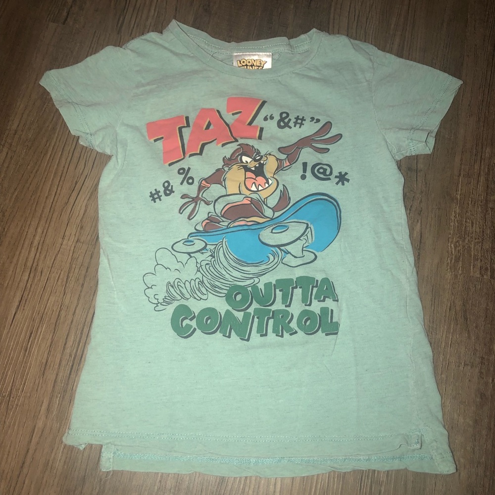 Boys Green Looney Tunes Tee